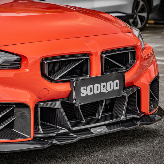 TNF+ SOOQOO front spoiler V2-B suitable for BMW (G87)