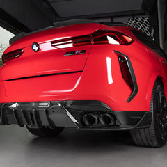 TNF+ SOOQOO Heckdiffusor Carbon passend für BMW X6 (F96/F96 Facelift)