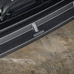 TNF+ SOOQOO Frontspoiler Carbon passend für BMW iX3 (G08i) Facelift