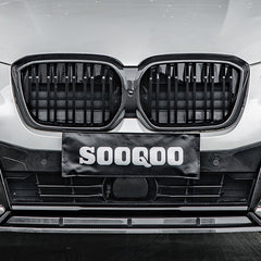 TNF+ SOOQOO Frontspoiler Carbon passend für BMW iX3 (G08i) Facelift