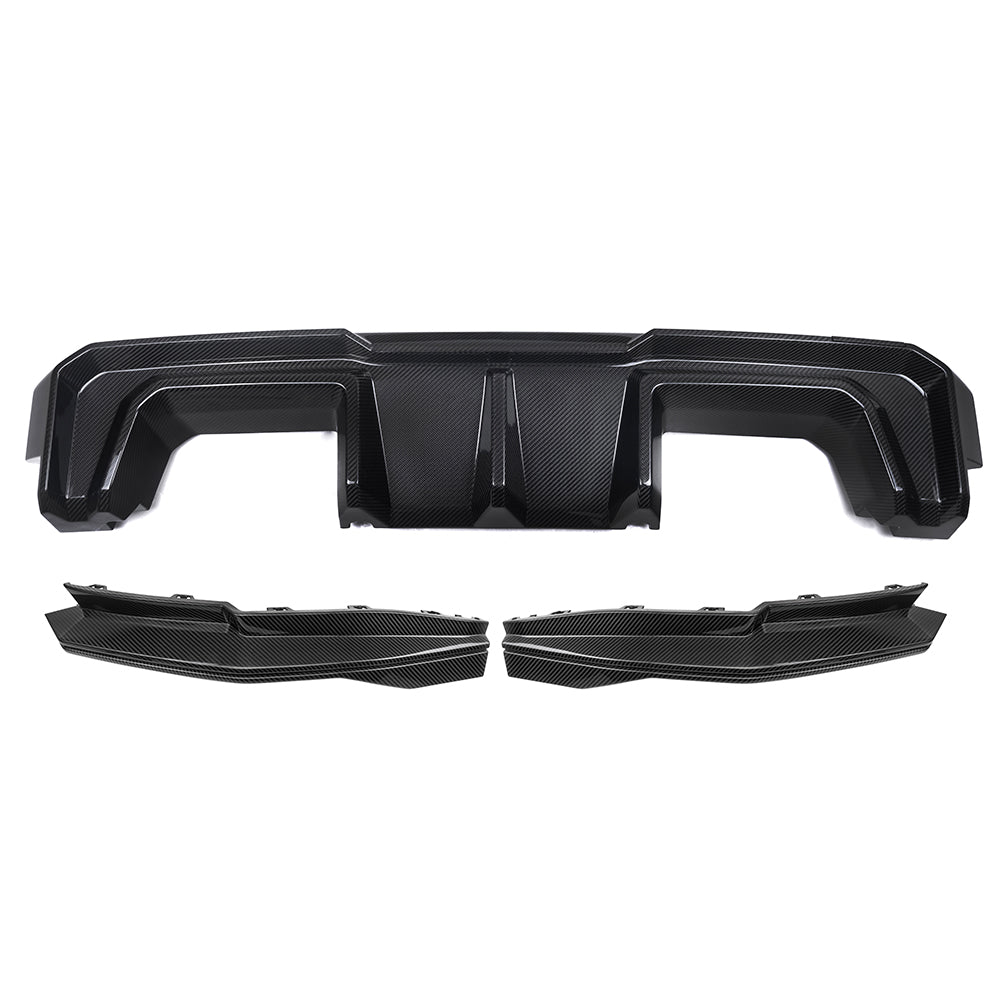 TNF+ SOOQOO Heckdiffusor Set Carbon passend für BMW M3 (G80/G81)
