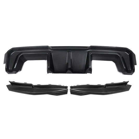 TNF+ SOOQOO Heckdiffusor Set Carbon passend für BMW M3 (G80/G81)