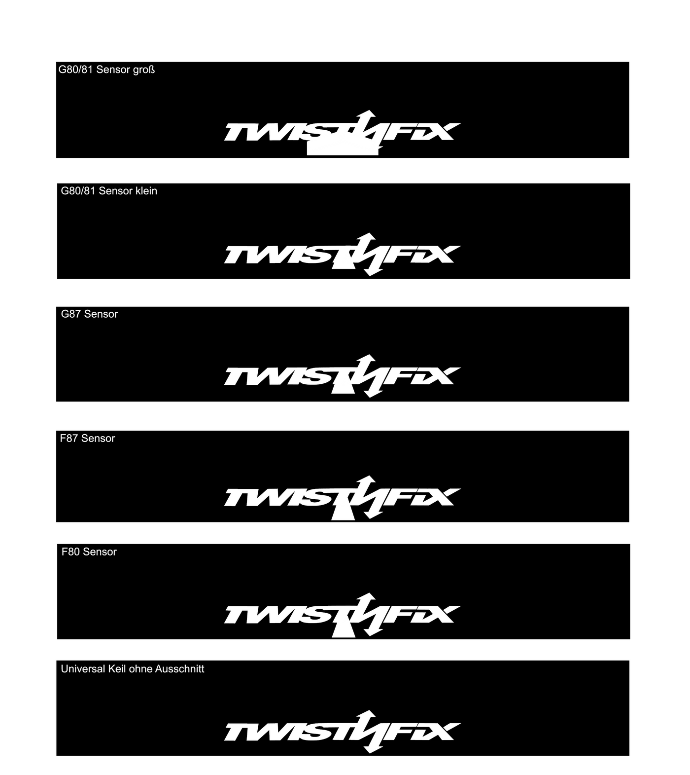 Scheibenkeil TWISTNFIX