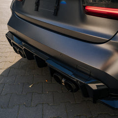 TNF+ SOOQOO Heckdiffusor Set Carbon passend für BMW M3 (G80/G81)