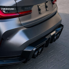 TNF+ SOOQOO Heckdiffusor Set Carbon passend für BMW M3 (G80/G81)