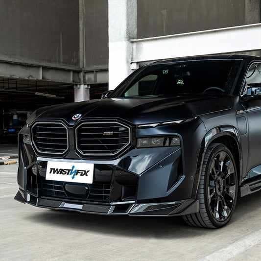 TNF+ SOOQOO Frontspoiler Carbon passend für BMW XM (G09)