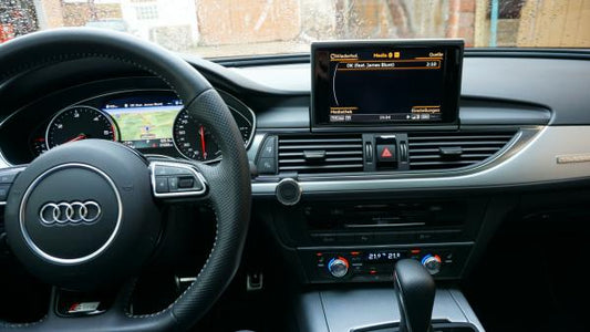Handyhalter passend für Audi A7/RS7 C7 07/2010–02/2018 Made in GERMANY