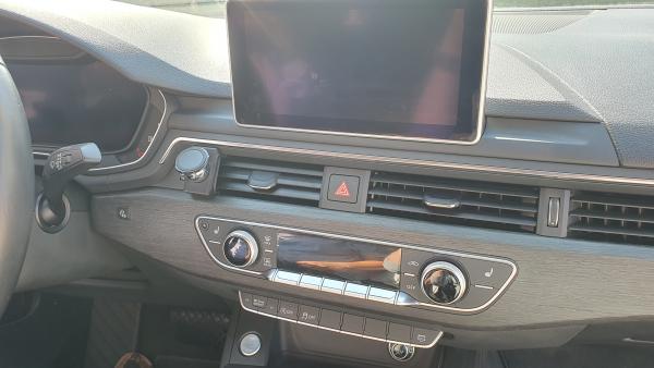Mobile phone holder suitable for Audi A4 B9 Bj.15-19 Made in GERMANY