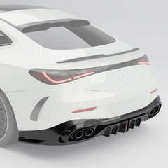 TNF+ SOOQOO Heckdiffusor Carbon mit Licht passend für Mercedes CLE 53 AMG (C236)