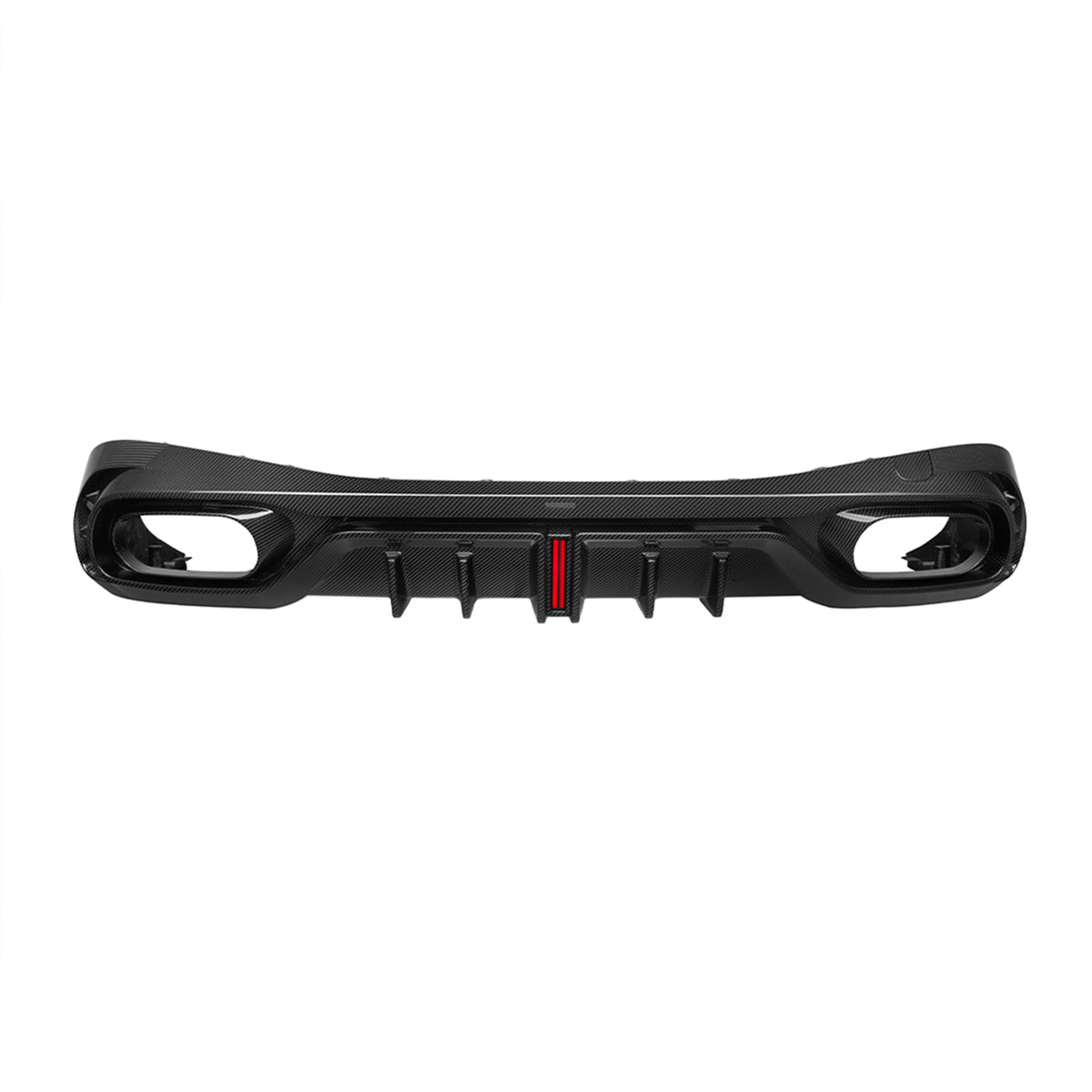 TNF+ SOOQOO Heckdiffusor Carbon mit Licht passend für Mercedes CLE 53 AMG (C236)