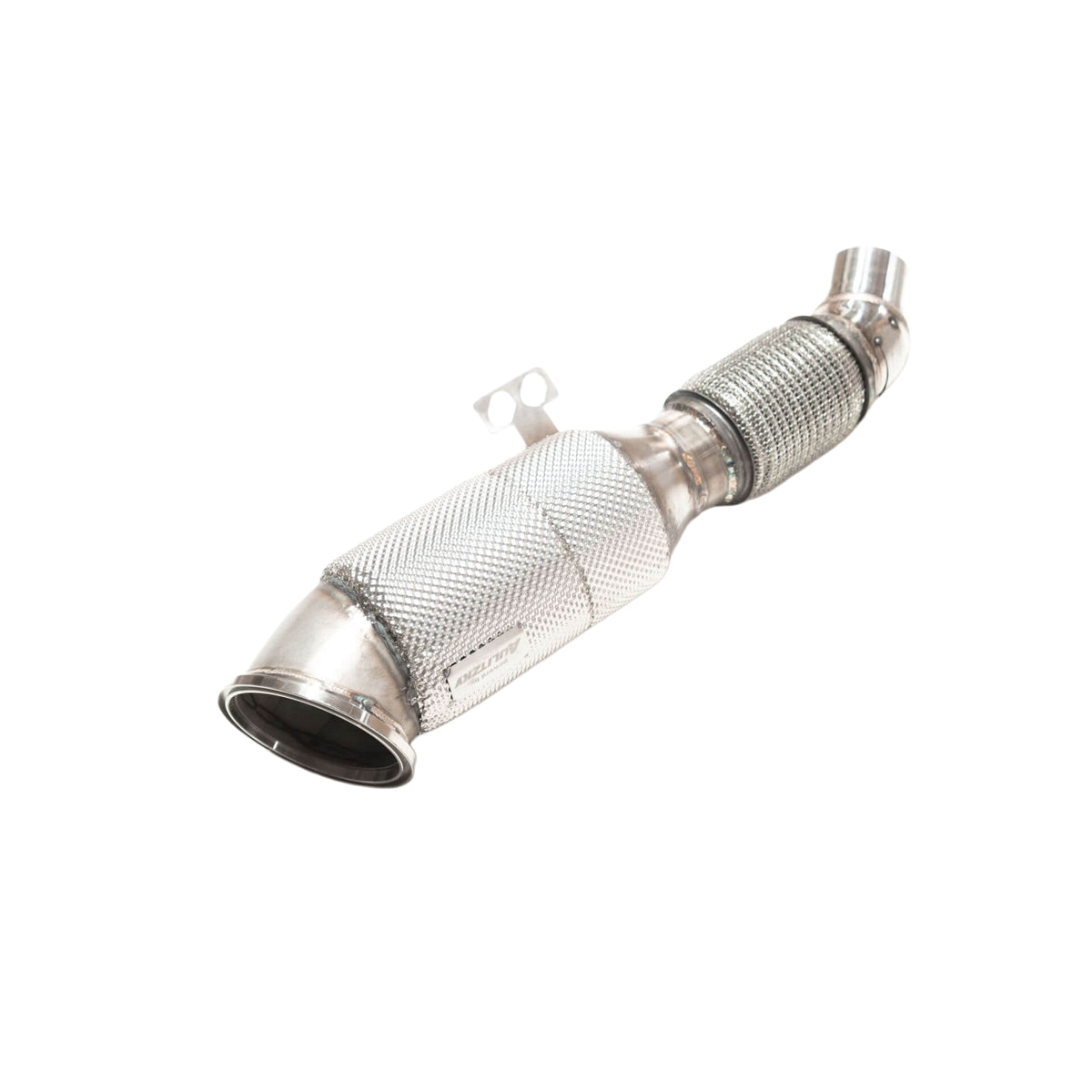 Aulitzky Exhaust | ECE Downpipe 3,54" (90mm) mit Sport-Kat | passend für BMW 340i/440i nonOPF (F30/F31/F32/F33/F36) B58