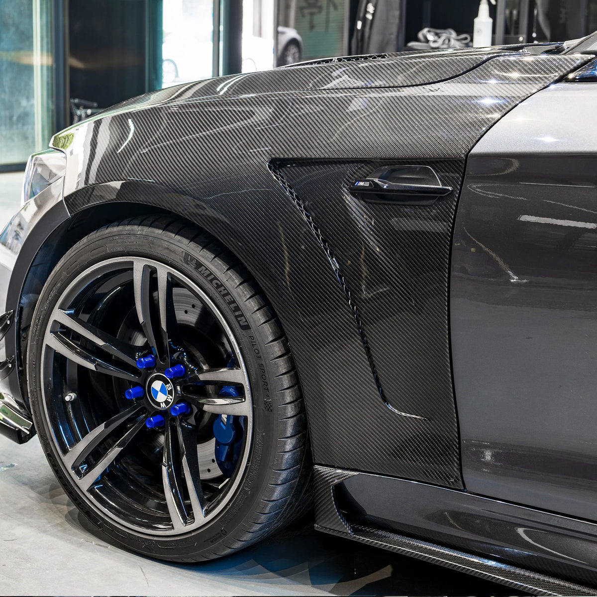 TNF+ KB Kotflügel Carbon passend für BMW M2 (F87 N55/F87C S55)