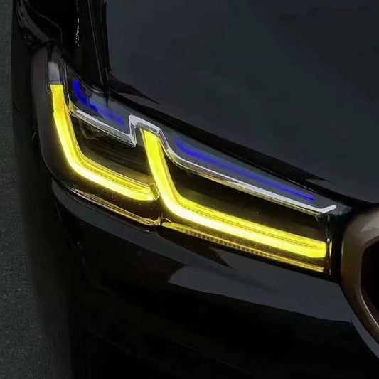 TNF Automatische Tagfahrlichter Module gelb weiß  / DRL Module yellow lights / 3 Modi passend für BMW 5er (G30) M5 (F90) Facelift