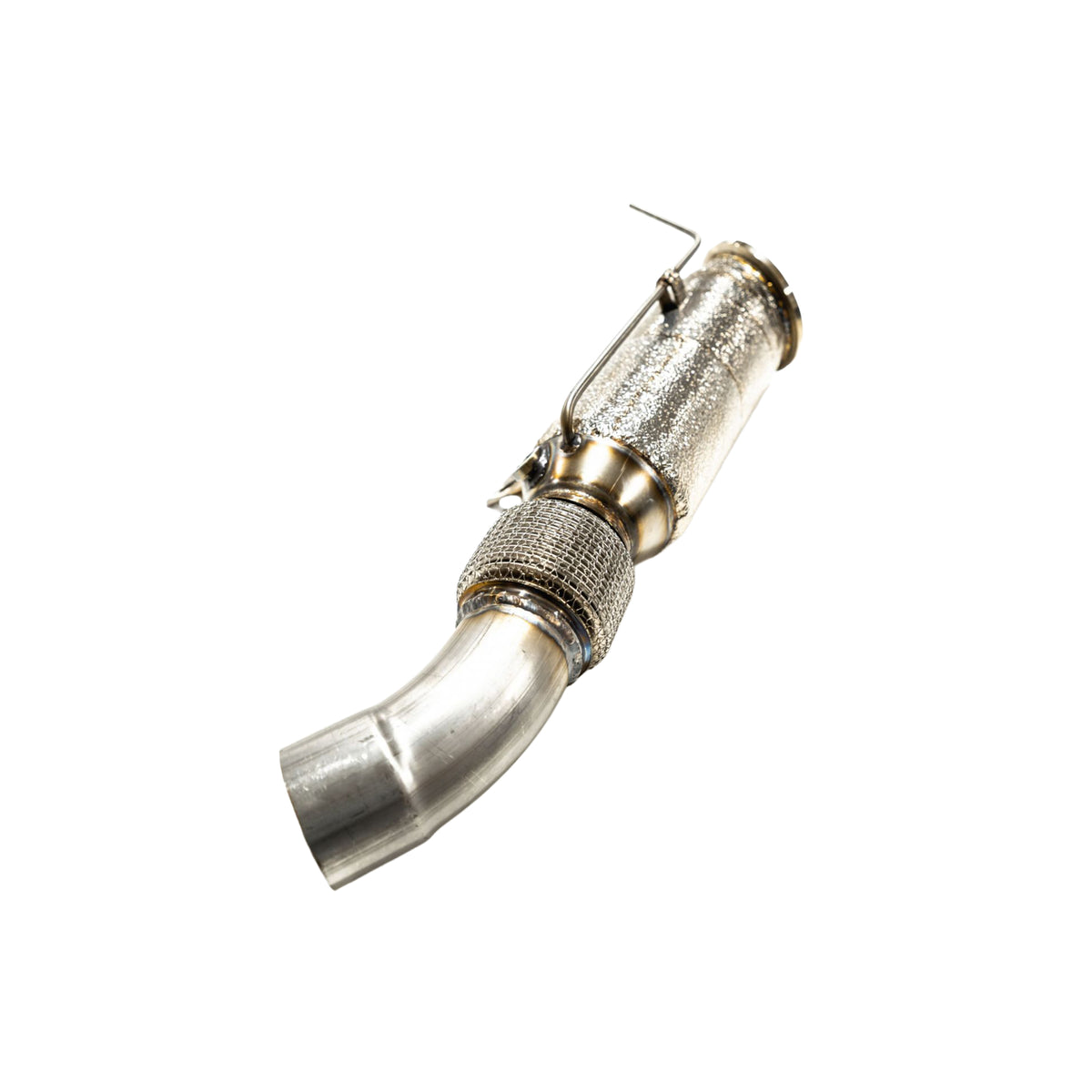 Aulitzky Exhaust | ECE Downpipe mit Sport-Kat | passend für BMW X3/X4 M40i (G01/G02) 354PS OPF bis 10/2019