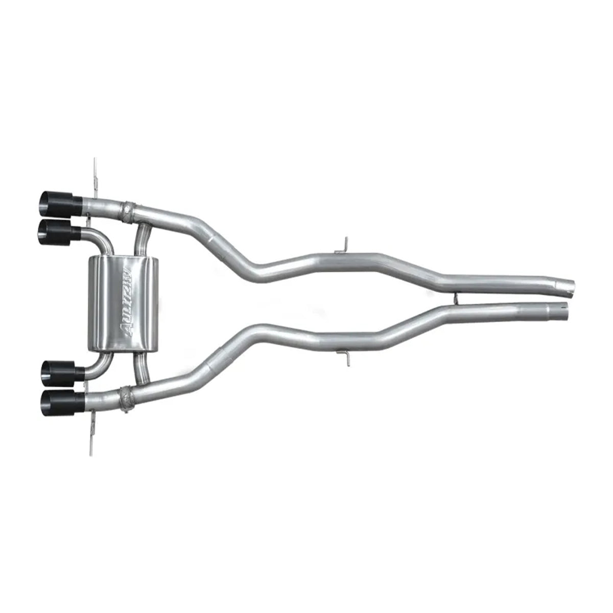 Aulitzky Exhaust | ECE exhaust system 3" (76mm) from OPF with flap control | Suitable for BMW M3/M4 incl. Competition (G80/G81/G82/G83) S58