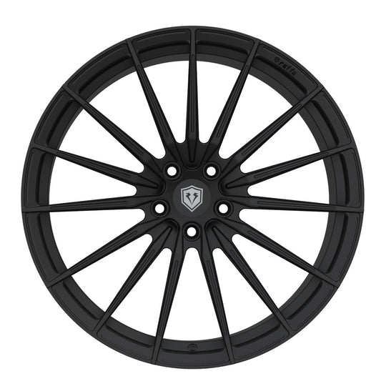 Raffa Wheels RFS-02 - Forged Series | MATT BLACK | 20-21 ZOLL