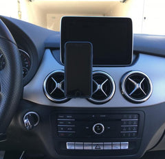 Mobile phone holder suitable for Mercedes B-Class from 09/2011 - Made in Germany