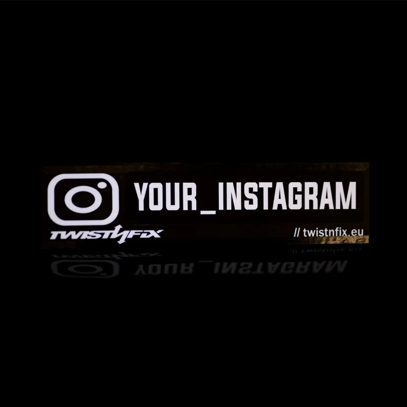 Instagram Profil Electric Sticker