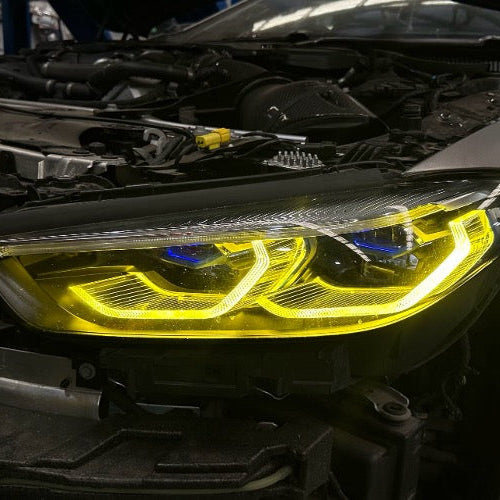 TNF Automatische Tagfahrlichter Module gelb weiß  / DRL Module yellow lights / 3 Modi passend für BMW 8er (G14/G15/G16) M8 (F91/F92/F93)