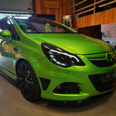 Headlight cover suitable for Opel Corsa D