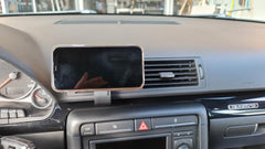 Mobile phone holder suitable for Audi A4 (B6-B7) year 2000-2009 Made in GERMANY