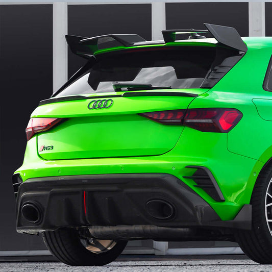 TNF+ SOOQOO Heckdiffusor V1 Carbon passend für Audi RS3 (8Y) - Facelift