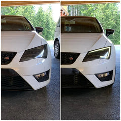 Headlight cover suitable for Seat Leon 5f