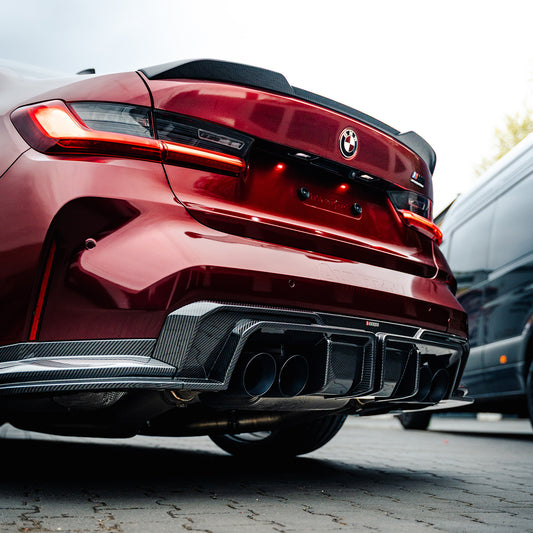 TNF+ SOOQOO Heckdiffusor Carbon passend für BMW M3 (G80/G81) M4 (G82/G83)