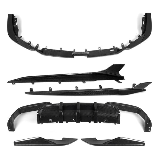 TNF+ SOOQOO Aero-Kit Carbon passend für BMW M8 Coupé/Cabrio (F91/F92)