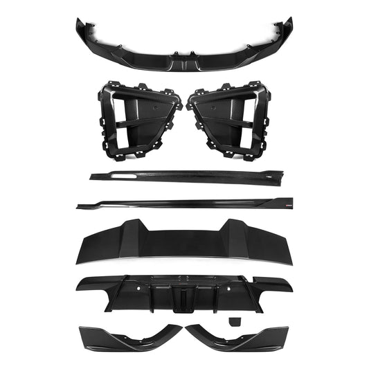 TNF+ SOOQOO Komplett-Kit Carbon passend für BMW X6 M (F96 Facelift)
