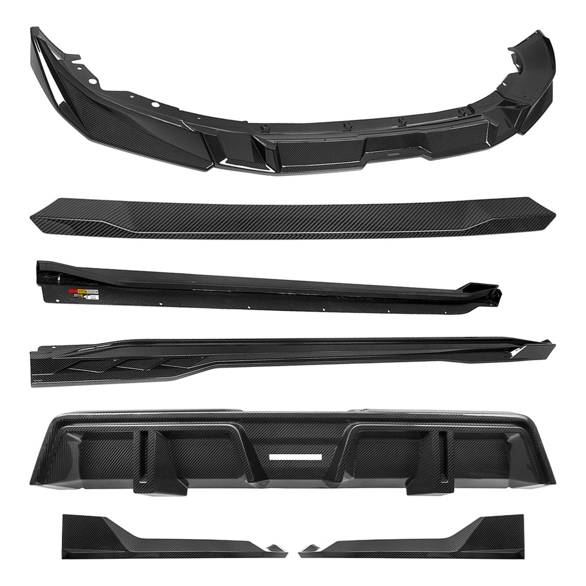 TNF+ SOOQOO Komplett-Kit Carbon passend für BMW XM (G09)