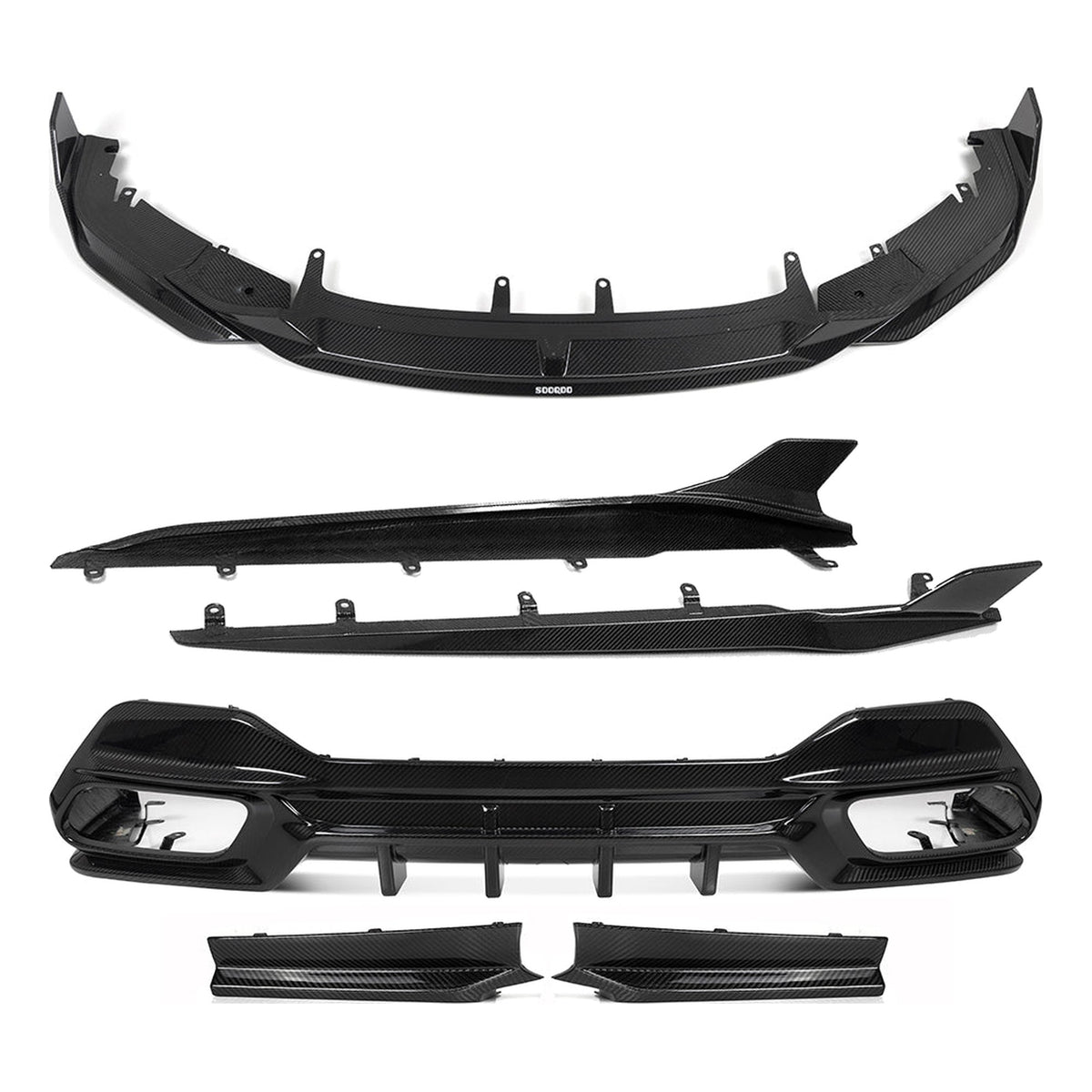 TNF+ SOOQOO Aero-Kit Carbon passend für BMW 8er Gran Coupé (G16)