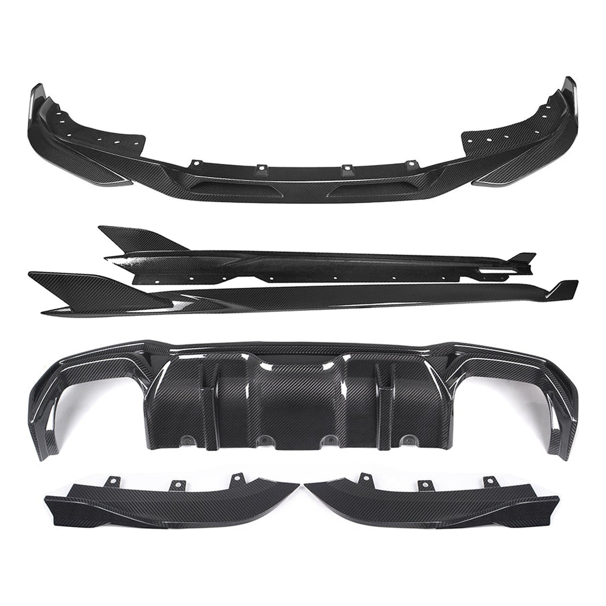 TNF+ SOOQOO Aero-Kit Carbon passend für BMW 4er (G22/G23)