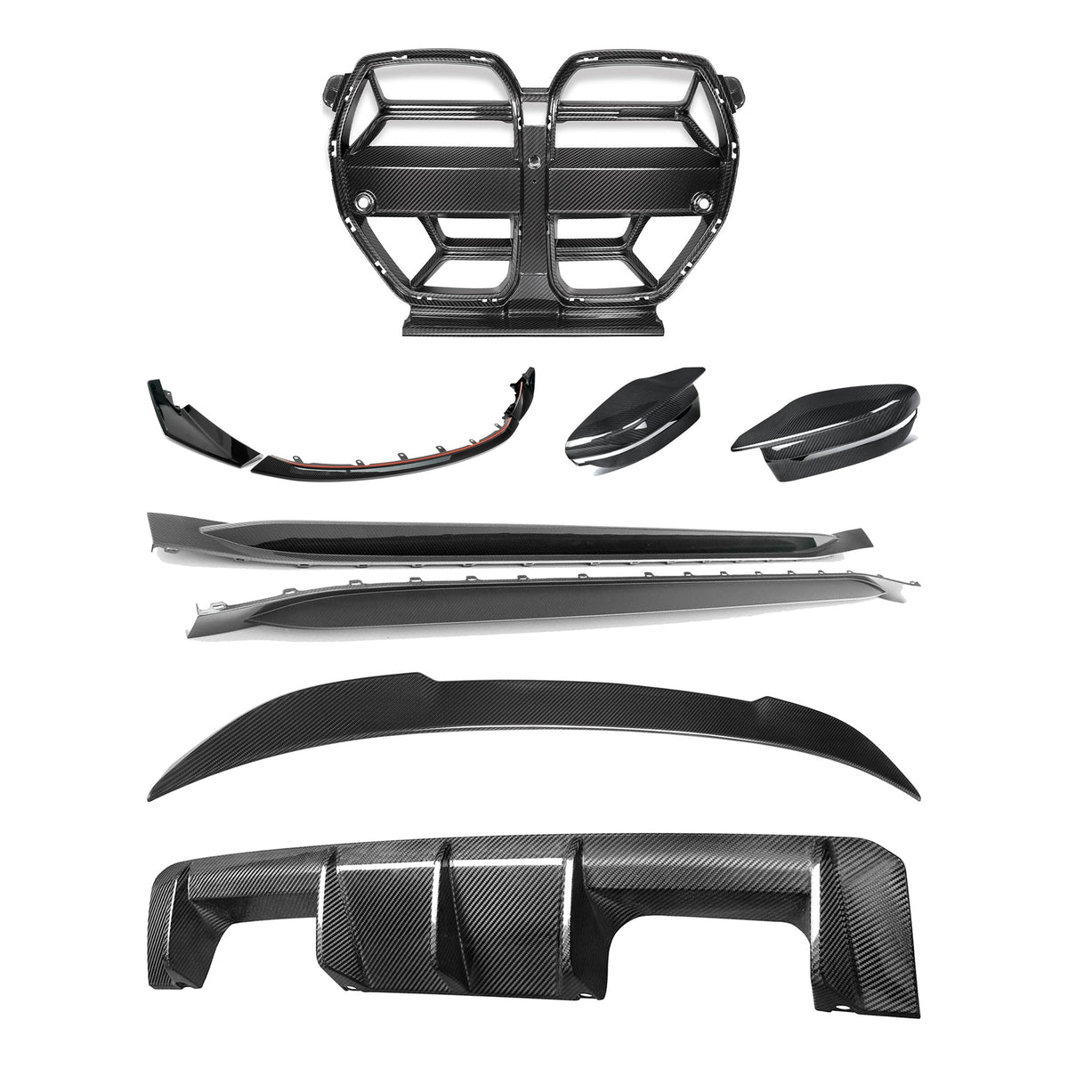 TNF+ CSL-Style Komplett-Kit Carbon passend für BMW M3 (G80/G81)
