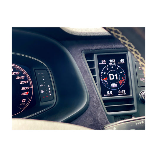 CANchecked Datendisplay MFD28 Gen2 passend für Seat/Cupra Leon 5F LHD