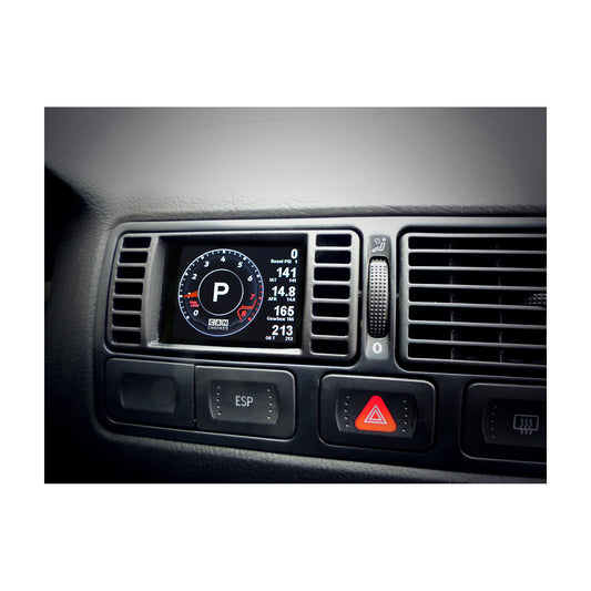 CANchecked Datendisplay MFD28 Gen2 passend für VW Golf MK4 (Typ 1J) vFL LHD/RHD