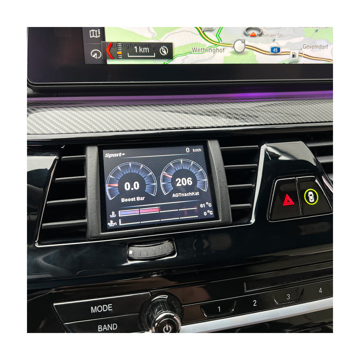 CANchecked Datendisplay MFD32 Gen2 passend für BMW 5er G30/G31/G38 F90 LHD