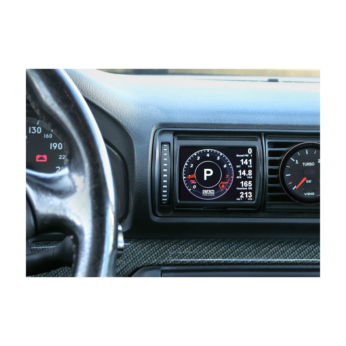 CANchecked Datendisplay MFD28 Gen2 passend für Audi A4 B5 LHD/RHD