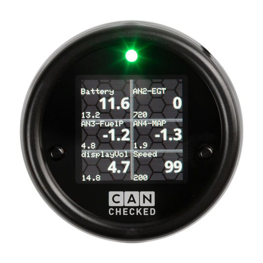 CANchecked Datendisplay MFD15 Gen2 passend für Alfa Romeo Giulia/Stelvio RHD/LHD
