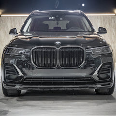 TNF+ Doppellamellen Frontgrill Carbon passend für BMW X7 (G07) PRE-LCI