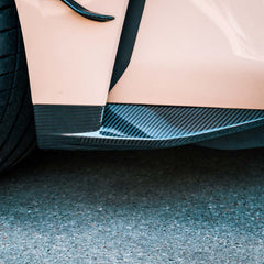 TNF+ Seiten Frontspoiler Ersatz L+R Carbon passend für BMW (G80/G81/G82/G83)
