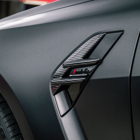TNF+ carbon fender emblem sticker suitable for BMW (G82)