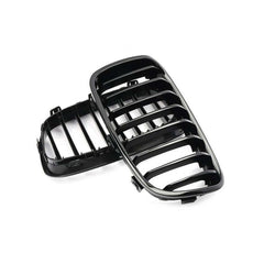 TNF Black single-slat front grille in glossy black suitable for BMW 1 Series (F20/F21 pre-facelift)