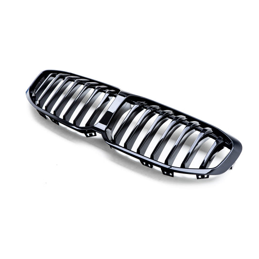 TNF Black single-slat front grille in glossy black suitable for BMW 1 Series (F40)