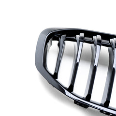 TNF Black single-slat front grille in glossy black suitable for BMW 1 Series (F40)