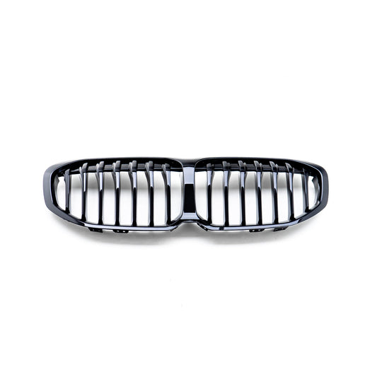 TNF Black single-slat front grille in glossy black suitable for BMW 1 Series (F40)