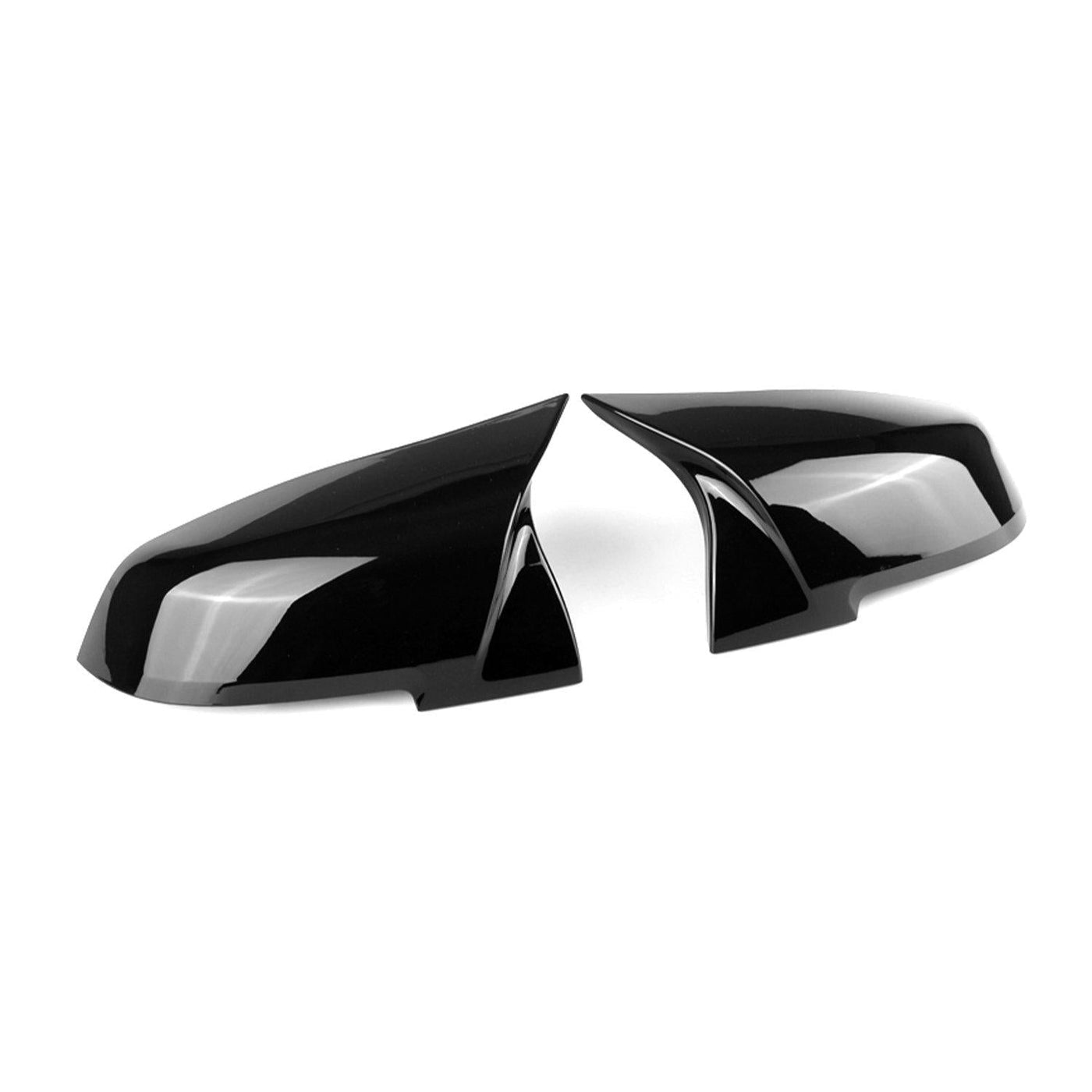 TNF Black mirror caps in glossy black suitable for BMW F-Series (F20/F21/F22/F23/F30/F31/F32/F33/F34/F36/F87 N55)
