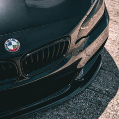 TNF Black Einzellamellen-Frontgrill in schwarz glanz passend für BMW 2er (F87 N55/F22/F23)