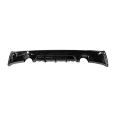 TNF Black rear diffuser in glossy black suitable for BMW 2 Series (F22/F23)