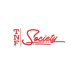 Sticker TNF Society rot 25cm